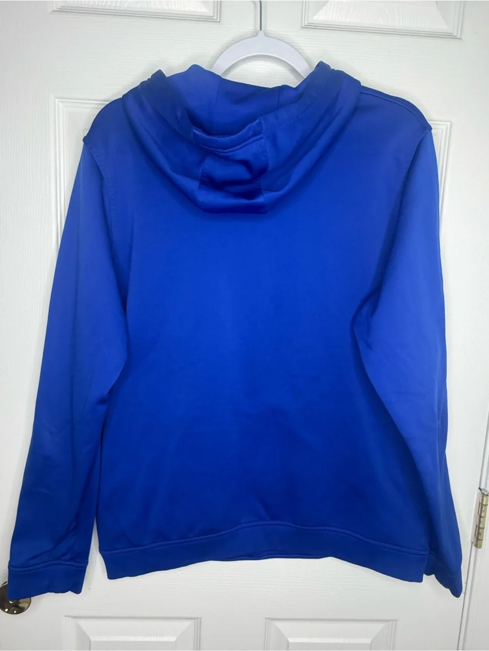 Under Armour COLDGEAR Blue Graphic Hoodie – Size L